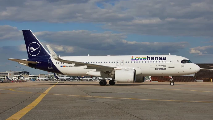 Lufthansa A320neo D-AINY